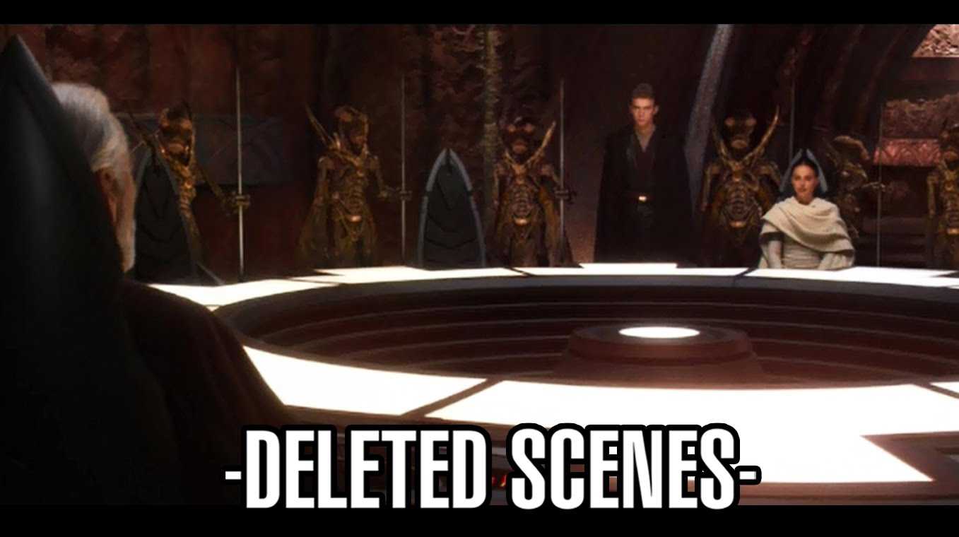 star wars episode ii 8211 attack of the clones star wars epizoda ii 8211 klony to 8211 deleted scenes