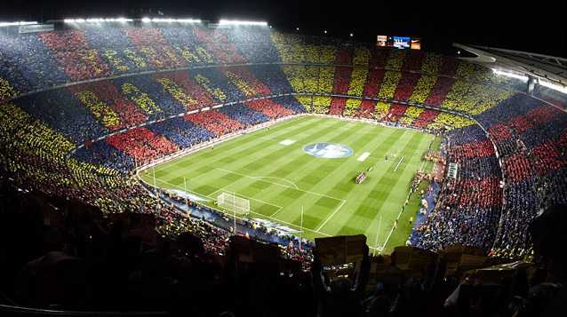Camp Nou Barcelona europes biggest football stadium