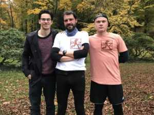 Posledni zavod beh ve Stromovce Marek Adamczyk Tomas Hodan Vladimir Pokorny foto PunkFilm 0250 nahled