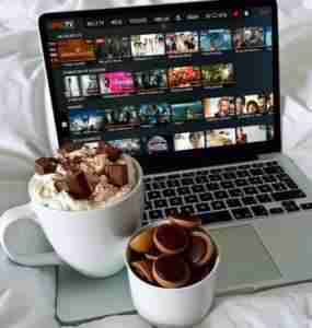 hot chocolate in bed with LTV lepsi.tv