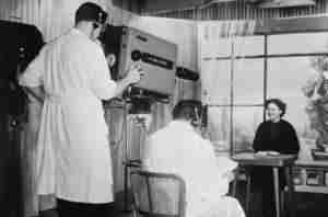 Televizni studio Ostrava 1956