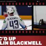 Mic'd Up with Colin Blackwell (USA) | #IIHFWorlds 2021