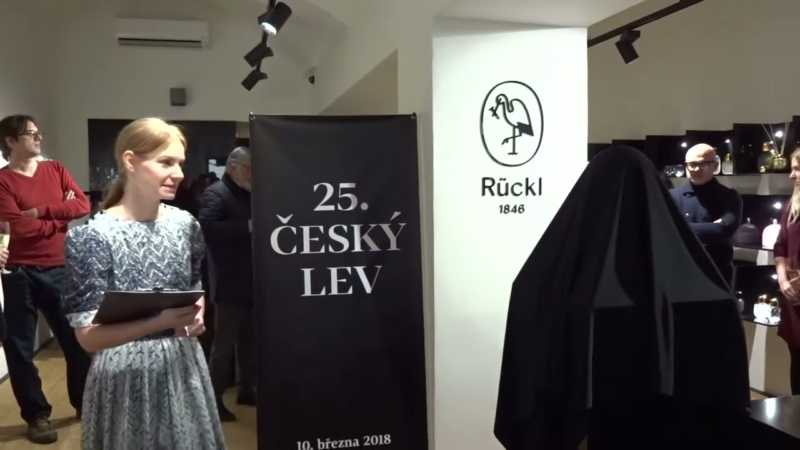 25. ročník Českých lvů Odhalení sošky Českého lva 1