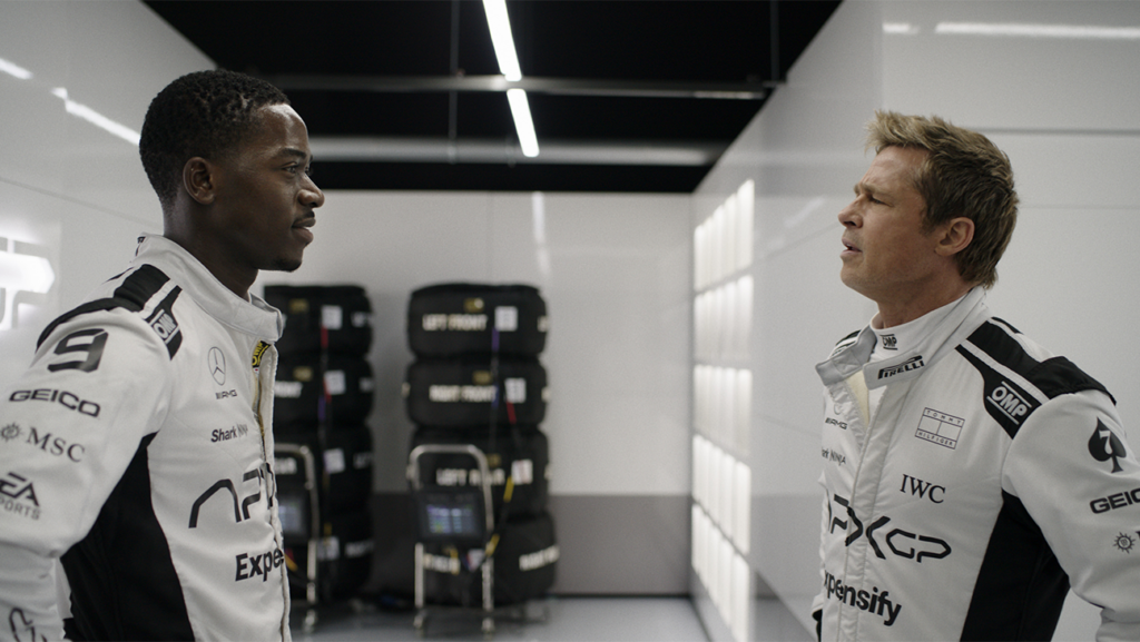 F1 the movie still publicity H 2025