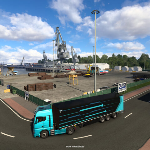 Antverpy poprvé v Euro Truck Simulator 2