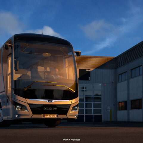 Nový autobus MAN Lion’s Coach v DLC Coaches pro ETS2