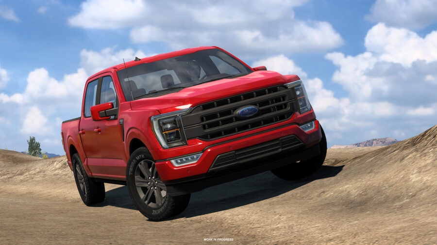 Ford F-150 Lariat 2023 přichází do American Truck Simulator 08
