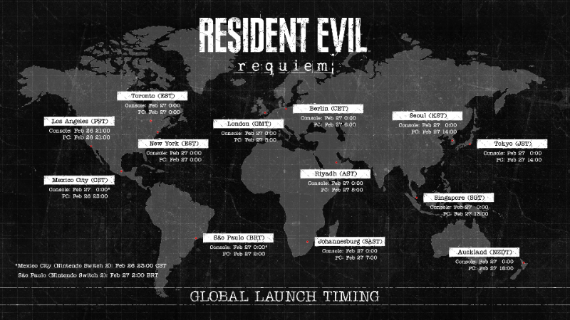 Kdy vychází Resident Evil Requiem? Přehled časových zón a předobjednávka 6381f9e0c9f46215f1fa70aac170b3064205d6e8