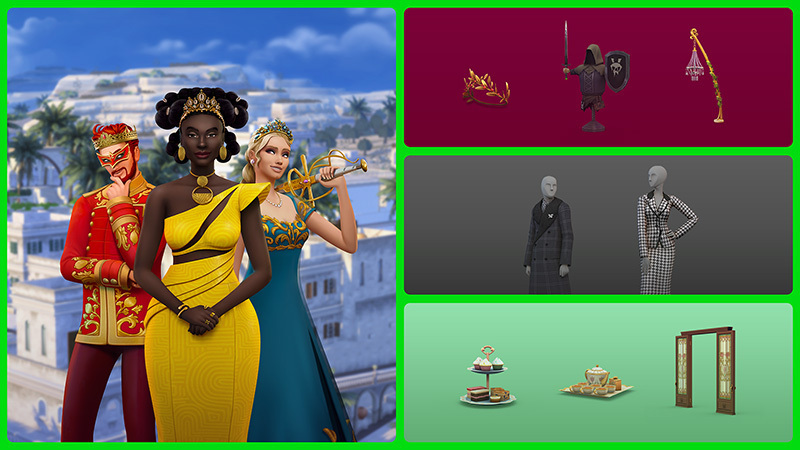 The Sims 4: Royalty a Legacy Grand Bundle přináší aristokracii 7a404b7a9f7a582c11731d58a4805fe3b6751e38