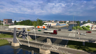 Rekonstrukce Groningen v Euro Truck Simulator 2 přináší realističtější město