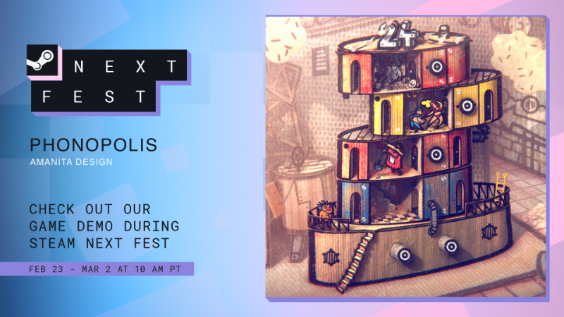 Phonopolis představuje demo na Steam Next Fest a chystá plnou verzi e5ba0feecbf7904c3be59335d5005eed16b0da5d