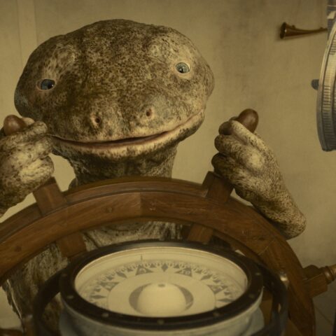 Film „Válka s mloky“: Petr Čtvrtníček jako mlok Andy v nové adaptaci Karla Čapka