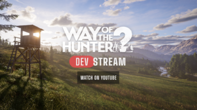 Záznam dev-streamu Way of the Hunter 2 na YouTube