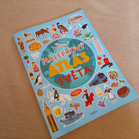 Nálepkový atlas světa – zeměpisné hraní pro nejmenší