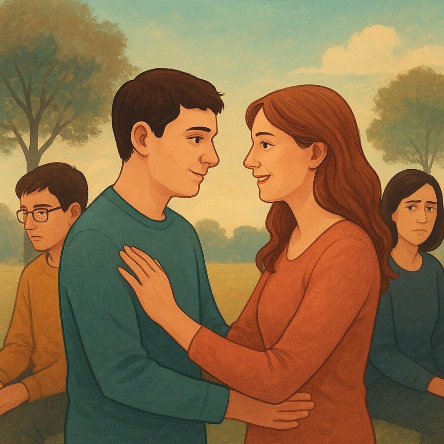 Seriál Love on the Spectrum a osobní příběhy účastníků AI náhledový obrázek