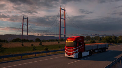 Most spojuje nejen břehy, ale i komunitu Euro Truck Simulator 2