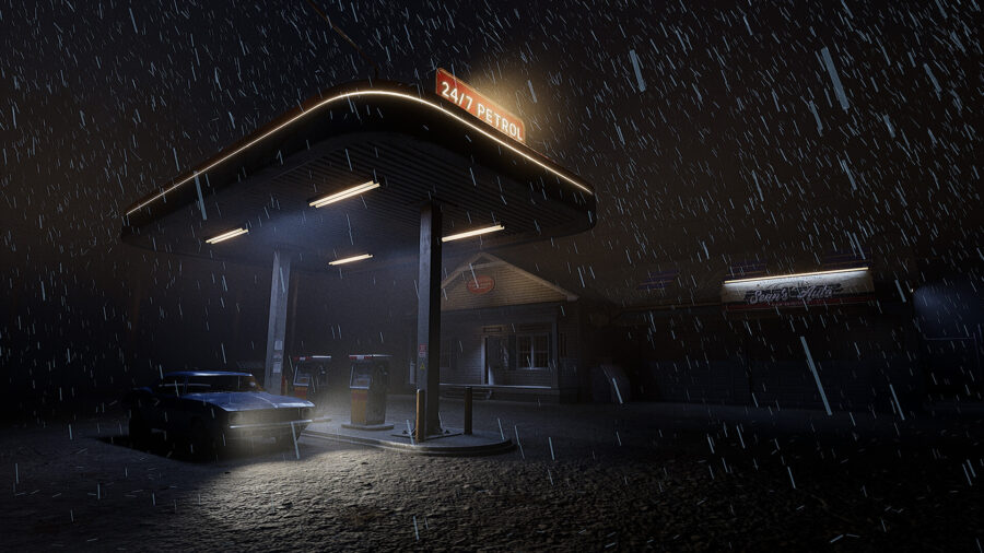Before Exit: Gas Station – Midnight DLC: Temnota, úklid a horor v jednom mob