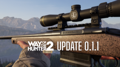 Update 0.1.1 pro Way of the Hunter 2 přináší novou zbraň a opravy