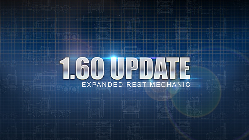 Nová aktualizace 1.60 přináší rozšířenou mechaniku odpočinku v ETS2 a ATS 5824c09fde6d1bbc1653751f0cee19bd539cf9be