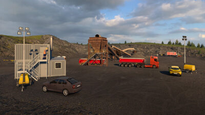 Náhled do nových dep, lomů a farmářských lokalit v islandské expanzi ETS2