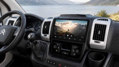 Citroën Jumper: 9palcové rádio pro cestování
