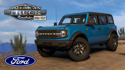Ford Bronco Badlands 2023 v American Truck Simulator: Ikonická legenda