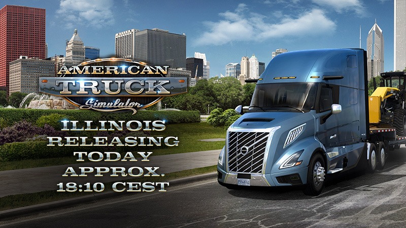Illinois DLC pro American Truck Simulator je nyní dostupný d85eec115ca61275e24c20139a7a4ab8622ee17e
