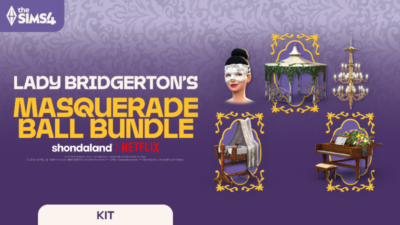 Sims 4: Lady Bridgerton’s Masquerade – elegancie a exkluzivní výbava