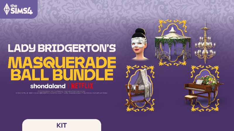 Sims 4: Lady Bridgerton’s Masquerade – elegancie a exkluzivní výbava ef7ae16c6257bc21c3589f9a2733d2ba6045825c