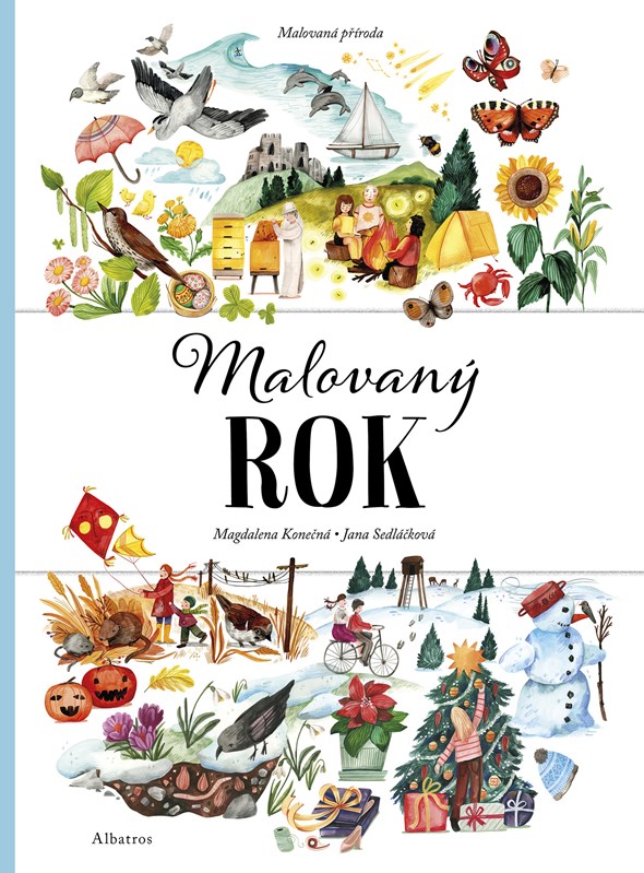 Každý měsíc v roce jako malovaný A101U0F0014927 malovany rok 2d