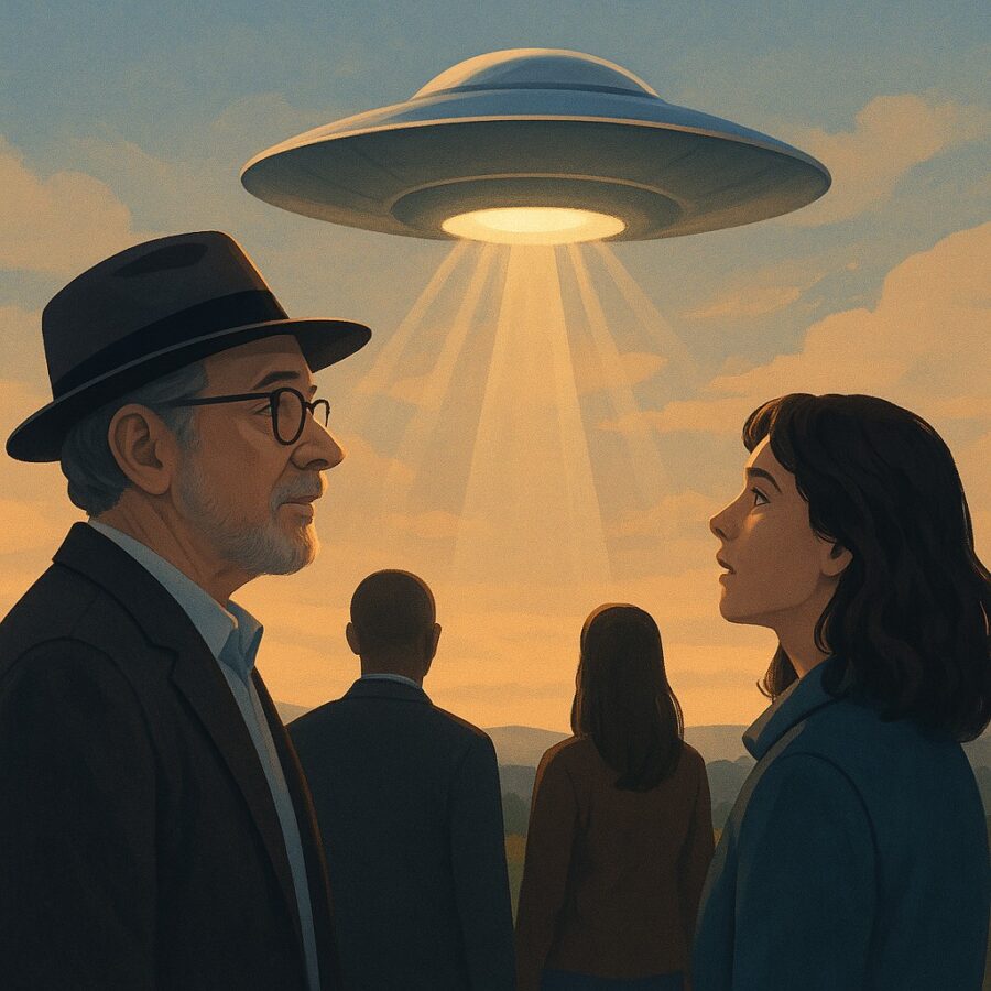 Spielberg představuje scénář odhalení mimozemšťanů AI náhledový obrázek