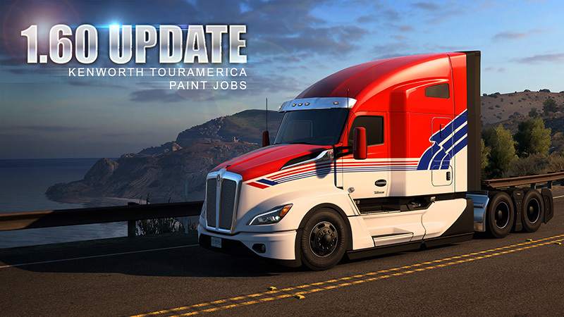 Nové bezplatné lakování Kenworth T680 a W900 v aktualizaci 1.60 bc73d29f8a697ea61f724ff09f8da8db5a0ed30d