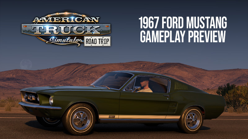 První pohled na 1967 Ford Mustang ve Western American Truck Simulator 4b5762c6df712817e0a50d816fdd32791607f06d