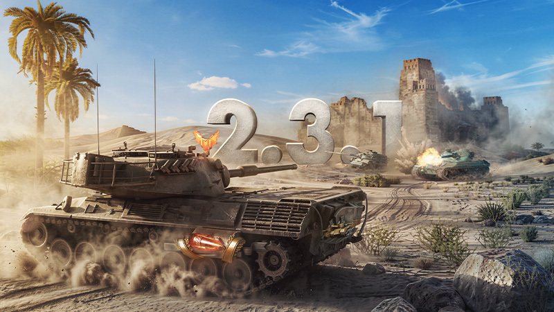 World of Tanks přináší aktualizaci 2.3.1 s novými herními režimy a akcemi 646ed443dd16c9860ecb95932a0688a0a8b6d146