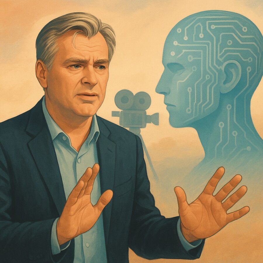 Christopher Nolan kritizuje umělou inteligenci ve filmovém průmyslu AI náhledový obrázek