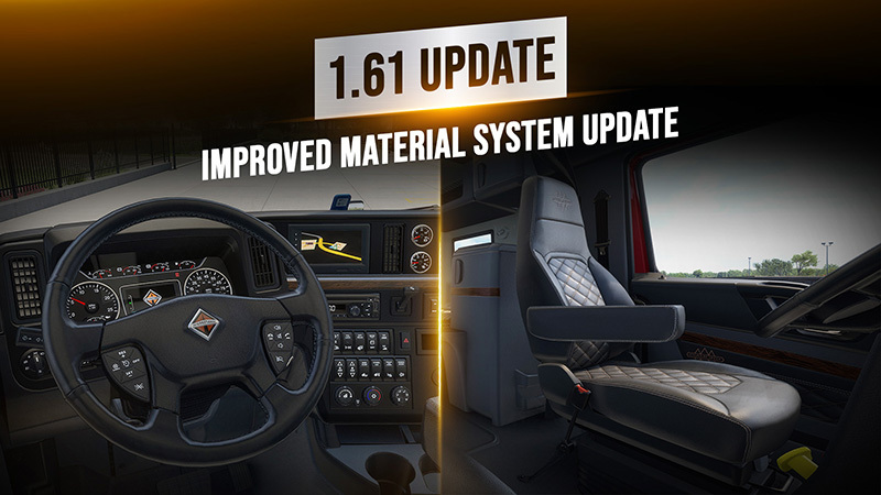 Nová aktualizace 1.61 rozšiřuje vylepšený systém materiálů na více nákladních vozidel 6d81428d4a20727d1723fc6d5896234ab60a1996