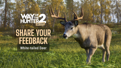 Výzva k zpětné vazbě na jeleny a jejich parohy ve Way of the Hunter 2