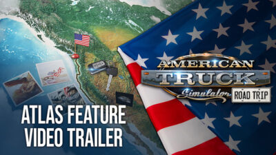Atlas přichází do American Truck Simulator s novou herní funkcí