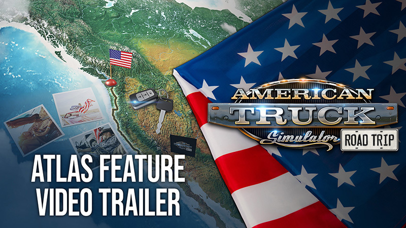 Atlas přichází do American Truck Simulator s novou herní funkcí aa236eef9c036612490cdbbb34427a380f7ce7ff