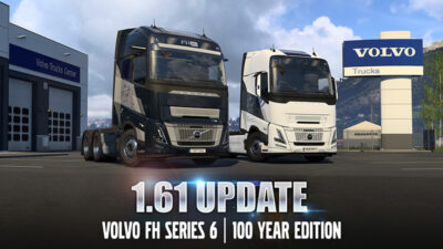 Volvo oslavuje století: nová edice Volvo FH Series 6 v Euro Truck Simulator 2