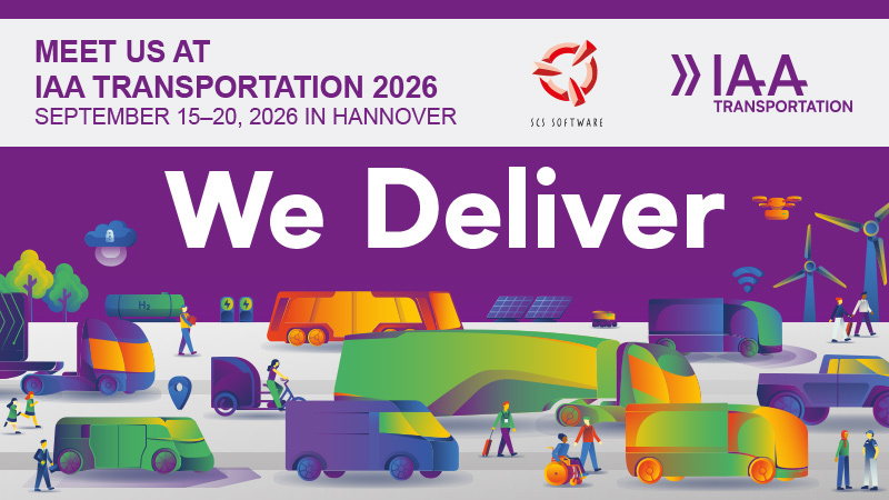 SCS Software na IAA TRANSPORTATION 2026: simulátory a novinky v logistice 08808205b55dbbbd8248cad280b4f6fdc79db2bd