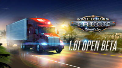 Americký Truck Simulator nabízí otevřenou betu verze 1.61 s novými funkcemi