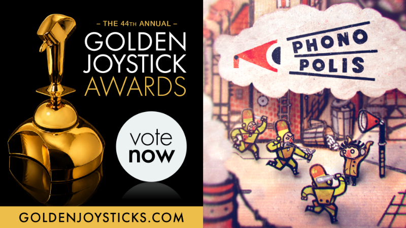 Phonopolis nominováno na dvě ocenění Golden Joystick 5690597ea88d303db34b0c499ddc8da88f3e044e
