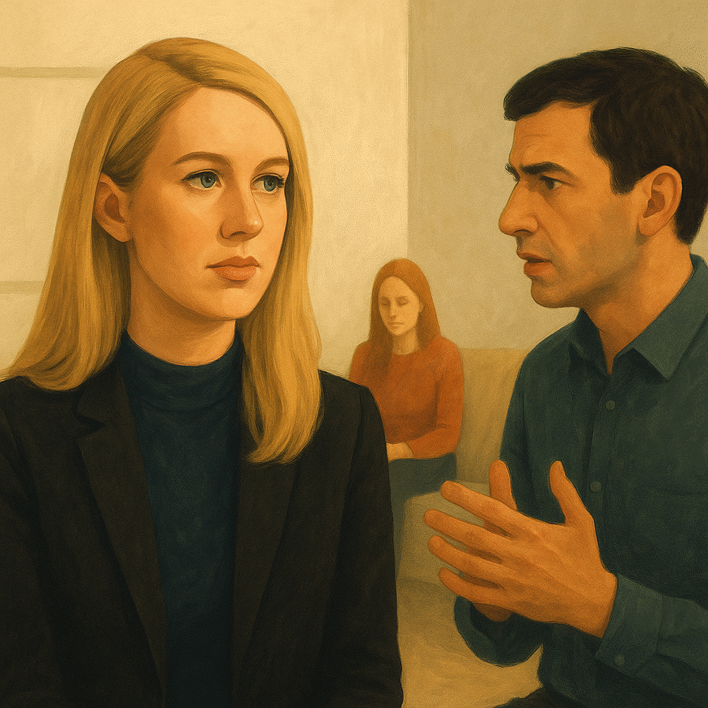 Dokumentární snímek odhaluje intimní okamžiky a otázky kolem Elizabeth Holmes AI náhled Dokumentární snímek odhaluje intimní okamžiky a otázky kolem Elizabeth Holmes