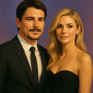 Josh Hartnett opět na červeném koberci s manželkou Tamsin Egerton