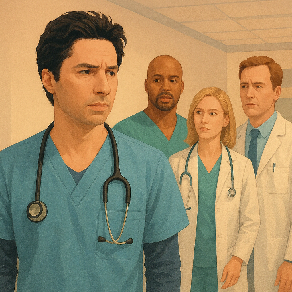 Budoucnost herce Zach Braffa v seriálu „Scrubs“ zůstává nejistá AI náhled Budoucnost herce Zach Braffa v seriálu „Scrubs“ zůstává nejistá