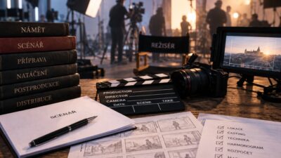 Od prvního nápadu až na plátno: Jak se řídí filmový projekt?