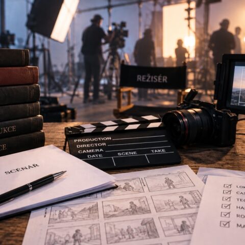 Od prvního nápadu až na plátno: Jak se řídí filmový projekt?
