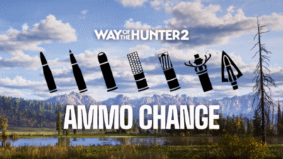 Nová systém výměny nábojů a aktualizace ve hře Way of the Hunter 2