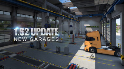 Euro Truck Simulator 2: Nové moderní garáže v aktualizaci 1.62